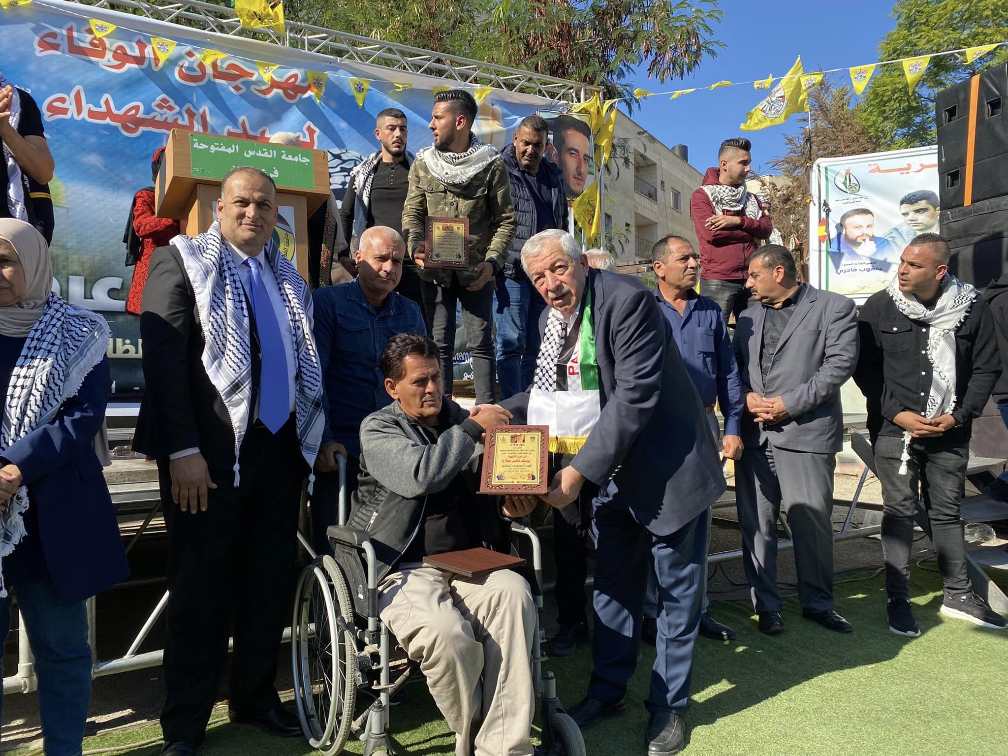 جانب من الحفل(عدسة: ثائر أبو بكر "وفا")